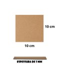 Ver imagem 3 de Kit Quadrado 10x10 cm MDF Cru Recortado a Laser 100 Uni
