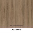 Ver imagem 4 de Armário Aéreo 120 Basculante 1 Porta Vidro Reflecta - Módulo Cozinha Aspen - Luciane Pre0419