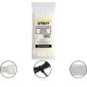 Ver imagem 2 de Kit 300 Abraçadeiras Nylon Branca Stein 150 X 2,5 Mm