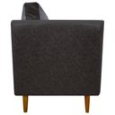Ver imagem 6 de Poltrona Decorativa para Sala Recepção Consultório Aviv Luxo Corino e Linho