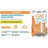 6 pacotes Granulado Higiênico para Gatos Cat Paper 1,3kg BIODEGRADÁVEL (descarte em vaso sanitário)  - 3