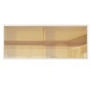 Ver imagem 6 de Armário Aéreo Madesa 2 Portas de Correr Vidro Reflex para Cozinhas Glamy, Lux e Reims Branco Cor:Bra