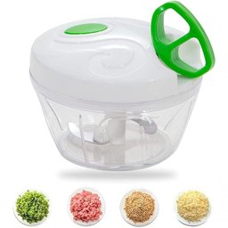 Mini Processador Manual de Alimentos Triturador Verde - 2
