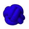 Almofada de Nó:Azul Royal - 1