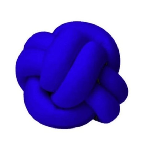 Almofada de Nó:Azul Royal