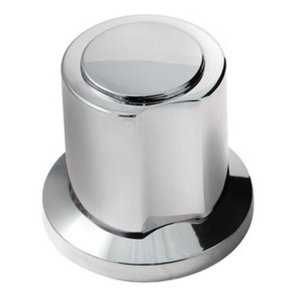 Acabamento De Registro Compatível Com Docol E Similares:Prateado/Cromado