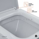 Ver imagem 4 de Vaso sanitário Monobloco Topázio Pingoo.casa - Branco