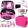 Kit Enfermagem Aparelho de Pressão Com Maleta Acadêmica e Acessórios - Pink - 1