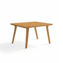 Ver imagem 4 de Mesa de Jantar Millena 6 Lugares Retangular Madeira Maciça 120cm