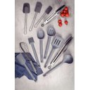 Ver imagem 5 de Pegador Multiuso Moldê em Silicone Cinza e Aço Inox 29 cm Tramontina