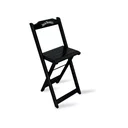 Ver imagem 3 de Kit 2 Conjuntos de Mesa Bistrô Dobrável Jack Daniel's com 2 Banquetas de Madeira Preta