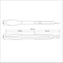 Ver imagem 5 de Pegador Multiuso Moldê em Silicone Cinza e Aço Inox 35 cm Tramontina