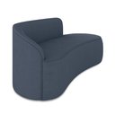 Ver imagem 5 de Sofá 3 Lugares Orgânico 180cm Morgan e 2 Poltronas Lua Suede Azul M D03 - D’Rossi