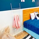 Ver imagem 2 de Cabideiro Escada Industrial de Ferro Branco