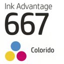Ver imagem 4 de Cartucho de Tinta HP Colorido 667 100 Páginas