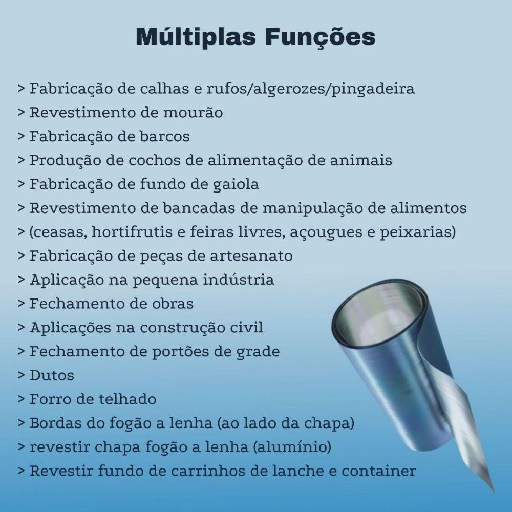 Bobina Chapa 0,50mm Alumínio 30 Cm X 55 M Civitt - 5