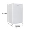Freezer e Conservador Vertical Hq 100 Litros Branco Hq-100fv 220v - 4