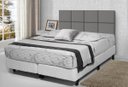 Ver imagem 2 de Cabeceira para Cama Casal Estofada 1.40M Cinza Lisa - Rede Móveis