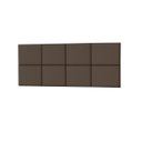 Ver imagem 4 de Cabeceira para Cama Casal Estofada 1.40M Marrom Lisa - Rede Móveis