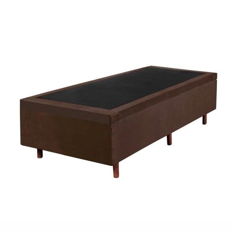 Cama Box Baú Articulado 188x88x38 Colchoart Marrom