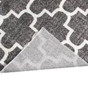 Ver imagem 5 de Tapete Decorativo Sala de Estar Hazard 200x250 Bege/Cinza Gran Belo