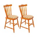 Ver imagem 1 de Kit 2 Cadeiras Piratini em Madeira e Estofamento Colonial 155