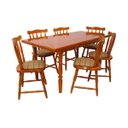 Ver imagem 3 de Kit 2 Cadeiras Piratini em Madeira e Estofamento Colonial 155