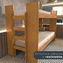 Ver imagem 2 de Beliche Solteiro 125 Cinamomo - Móveis Valverde