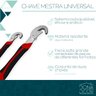 Kit Chaves Boca Mestre Universal Ajustável 9- 32mm Tubos 2pç - 6