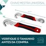Kit Chaves Boca Mestre Universal Ajustável 9- 32mm Tubos 2pç - 5