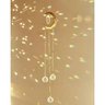 Móbile Lua com Ponta de Cristal e Três Esferas Multifacetadas (40cm) - 2