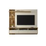 Painel Trend para Tv até 60 Polegadas Off White/cinamomo/ripado - 2