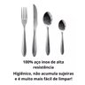 Faqueiro Jogo de Talheres Aço Inox Conjunto 24 Peças Premium - 6