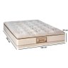 Colchão King Molas Ensacadas Eco Naturalité 193x203x34 - Sankonfort - 6