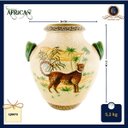 Ver imagem 2 de Vaso de Cerâmica Exclusivo: Uma Celebração da Elegância Selvagem