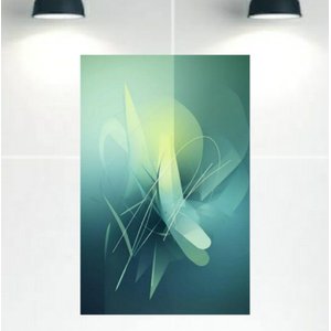 Quadro Decorativo Tela Canvas Abstratro Ref:qbab15 Lojall 120 X 80 Cm Borda Infinita