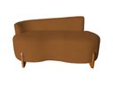 Ver imagem 4 de Namoradeira Lounge Bouclé com 2 Almofadas 150 Cm - Design Moderno e Confortável