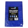 Lona Plástica Impermeável 70gsm 6 x 4 Metros Azul IWLP64 Importway - 1