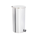 Ver imagem 1 de Lixeira em Aço Inox 100l Pedal Redonda