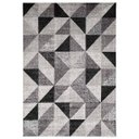 Ver imagem 2 de Tapete Decorativo Sala de Estar Hazard 250x300 Cinza - Gran Belo