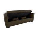 Ver imagem 5 de Sofá Cama 3 Lugares Reclinável Casal Premium 2,03 Larg Lavinia Matrix