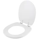 Ver imagem 2 de Assento Sanitário em MDF Aspen Branco para bacia Deca