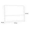 Cabeceira King Ana 195 Cm Cama Box Ana Corino Marrom - Fm - 3