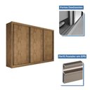 Ver imagem 4 de Guarda Roupa Casal 3 Portas 6 Gavetas Nápoli -Mt- Rei de Casa Freijó