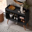 Ver imagem 2 de Aparador Adega New Odin: Preto