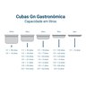 Cuba Gastronomica Gn 1/4 15Cm Inox Para Carro Buffet - Magna - 3