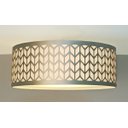 Ver imagem 2 de Luminária Plafon Cúpula Recorte Bronze 50x15 3E27 Bivolt