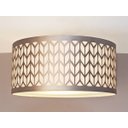 Ver imagem 2 de Luminária Plafon Recorte Bronze 30X15 2E27 Bivolt