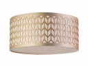 Ver imagem 1 de Luminária Plafon Recorte Bronze 30X15 2E27 Bivolt