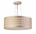 Ver imagem 1 de Lustre Pendente Cúpula Recorte Bronze 40X15 2E27 Bivolt